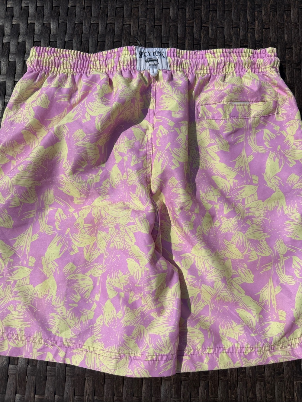 NWOT Spicy Tuna Swim Trunks - Picture 4 of 4